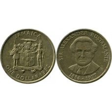 1 долар 1990-1994 — Софія II, Ямайка