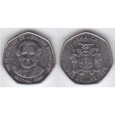 1 долар 1994-2008 Ямайка