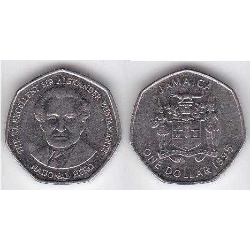 1 долар 1994-2008 Ямайка
