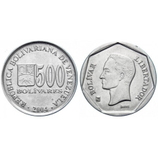 500 боліварів 2004, Венесуела