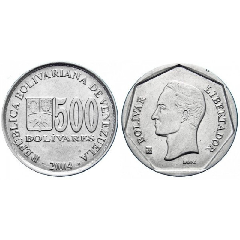 500 боліварів 2004, Венесуела 500 боліварів 2004, Венесуела
