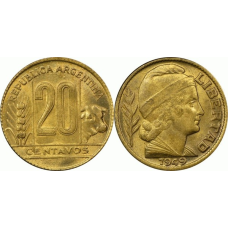 20 сентаво 1942-1950, Аргентина