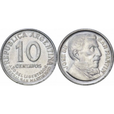 10 сентаво 1950, Аргентина