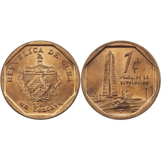 1 сентаво 2001-2019 Куба