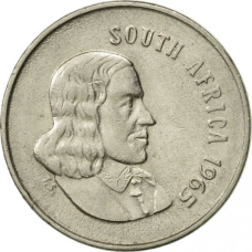 5 грамів 1965-1969 — SOUTH AFRICA, ПАР