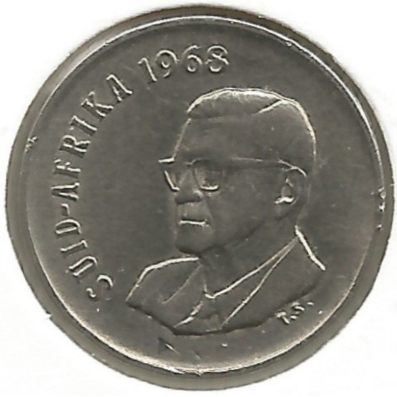 5 млн 1968 — Чарльз Сварт/SUID-AFRIKA/, ПАР