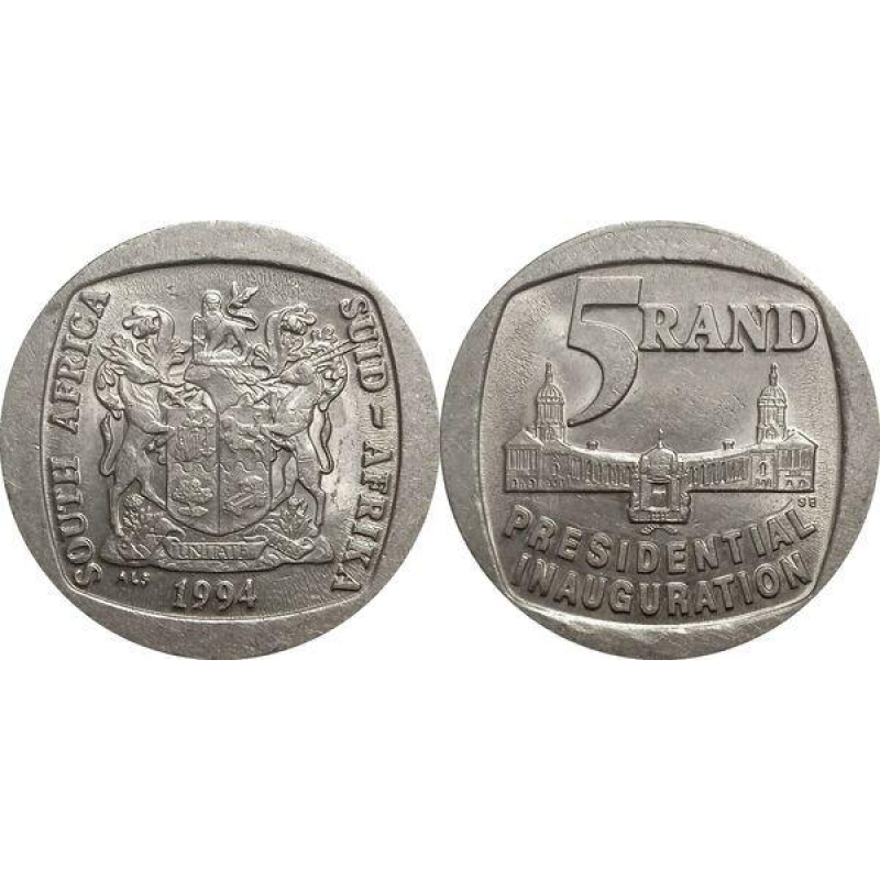 5 рандів 1994 — Інавугурація, ПАР 5 рандів 1994 — Інавугурація, ПАР