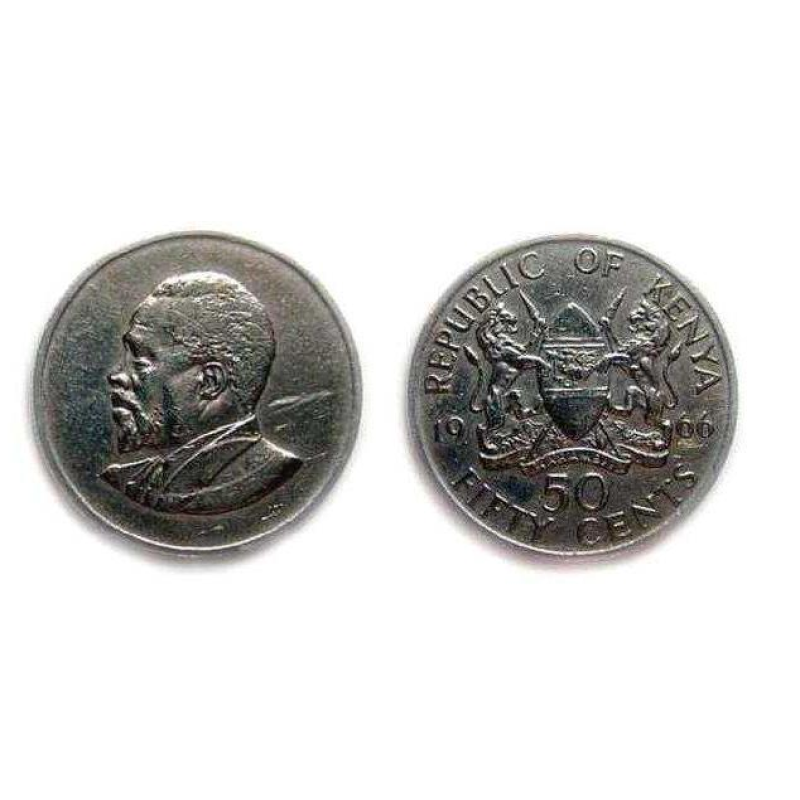 50 центов 1966-1968 Кения