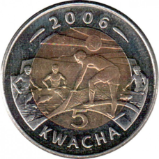 Malawi Малави - 5  Kwacha 2006