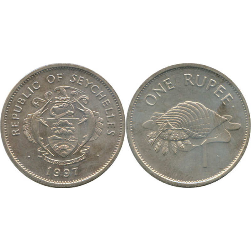 Seychelles Сейшельські О Сейшели — 1 Rupees 1982-2010 Seychelles Сейшельські О Сейшели — 1 Rupees 1982-2010