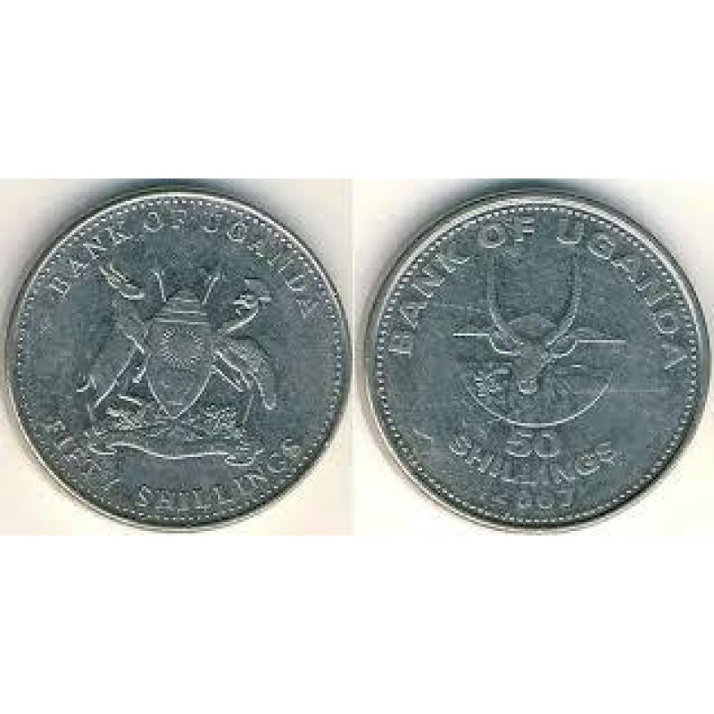 Uganda Уганда - 50 Shillings 1998-2015 Uganda Уганда - 50 Shillings 1998-2015