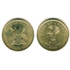500 шиллингов 2008 Уганда