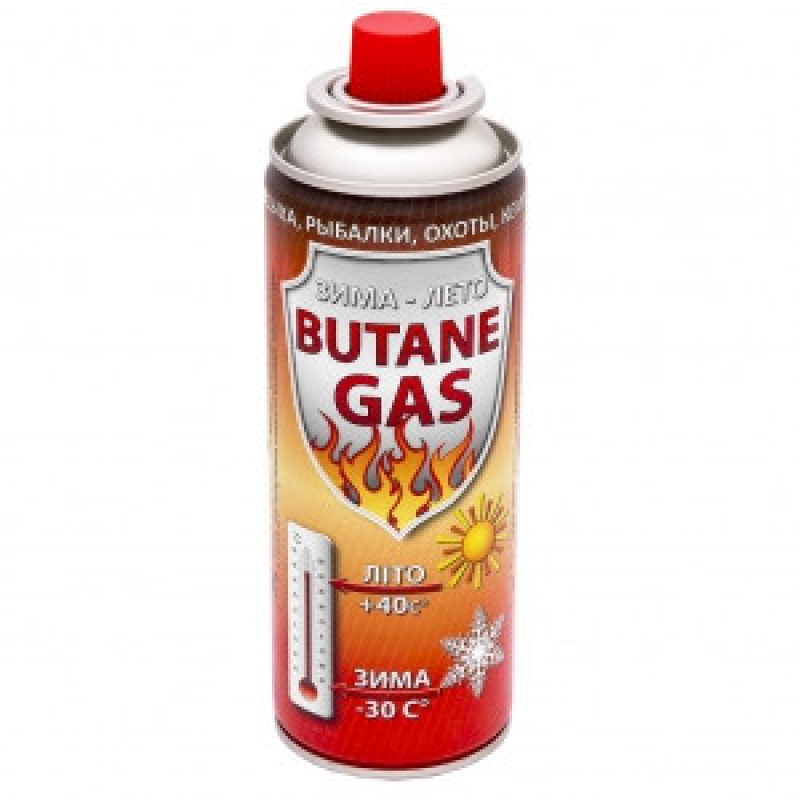Газовий балон VITA 220г Україна Червоний (від -30°С до +40°С) 220г Газовий балон VITA 220г Україна Червоний (від -30°С до +40°С) 220г