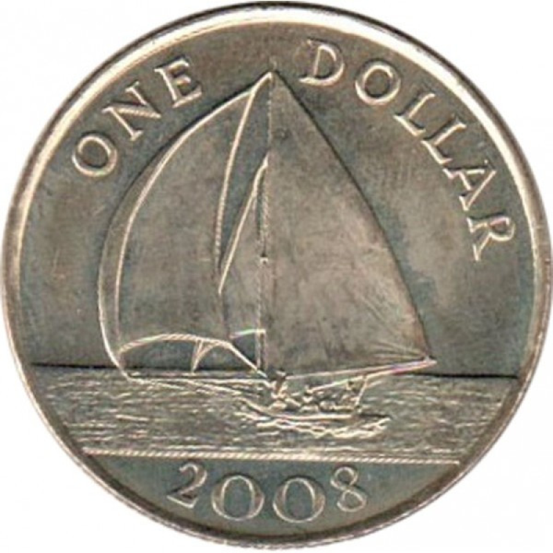 1 доллар 1999-2021 - Елизавета II, Бермуды 1 доллар 1999-2021 - Елизавета II, Бермуды