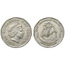 1 доллар 2002-2007 - Елизавета II, Восточные Карибы