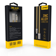 Кабель LDNIO LS20 USB - Lightning 1м