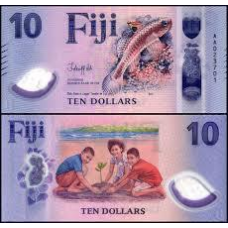 Фіджі / Фиджи / Fiji Islands 10 Dollars (2026) Pick 126 UNC(полімер)