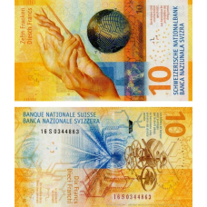 Швейцарія / Швейцария / Switzerland 10 Francs 2017 Pick 75 UNC