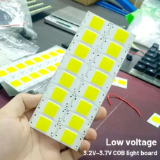 COB-світлова панель — 3.2V-3.7V, 6500 K (34*20 мм) світлодіодні чипи
