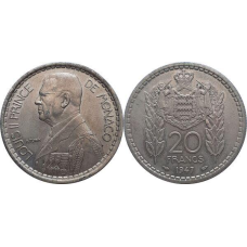 Монако 20 франків 1947 (Д)