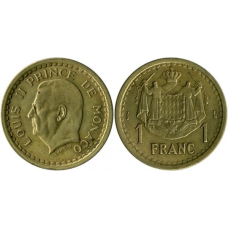 1гас 1945 — Луї II, Монако (Д)