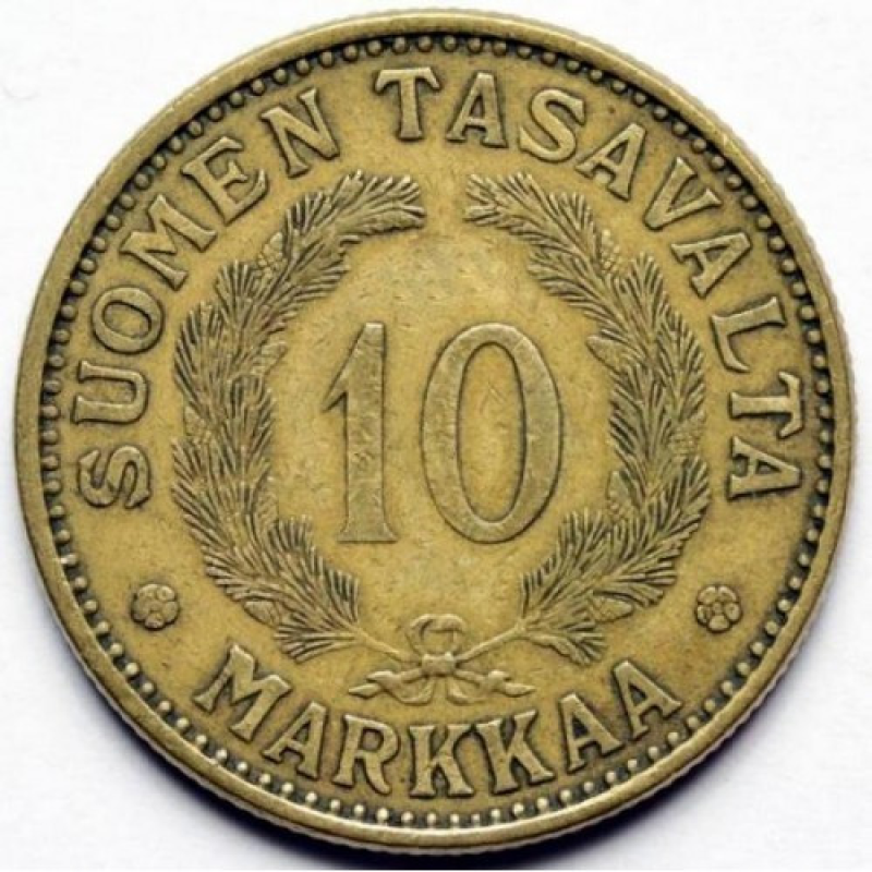 Фінляндія, 10 марок, 1930