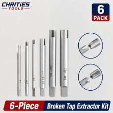 Набір екстракторів зламаних позначників від Chrities Tools 6 шт.