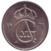 Монета 25 ере. 1972,73,64 рік, Швеція. Монета 25 ере. 1972,73,64 рік, Швеція.