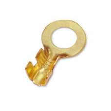 Клему кабельна кільцева 4-6 кв. мм. 6,4 мм, латунь WTE (Туреччина) 100 шт.