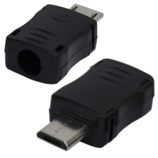 Штекер miсro USB (к Samsung) , под шнур, пластик