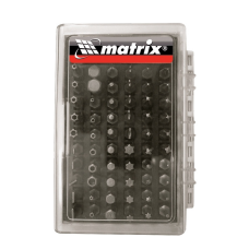 Набір біт із магнітним тримачем, CrV,61 шт MATRIX