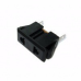 Гнездо сетевое AC 2pin, монтажное, корпус пластик Гнездо сетевое AC 2pin, монтажное, корпус пластик