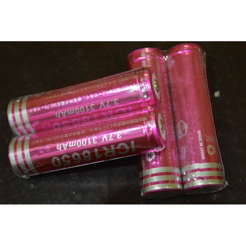 Акумулятор Li-ion ICR-18650 3.7v 3100mAh