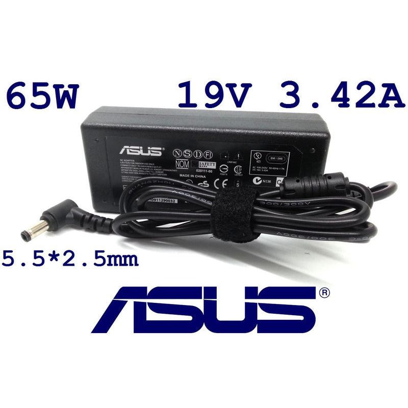 Блок живлення для ноутбука Asus 19V 3.42 A 5.5*2.5 mm 65W(High Quality) Блок живлення для ноутбука Asus 19V 3.42 A 5.5*2.5 mm 65W(High Quality)