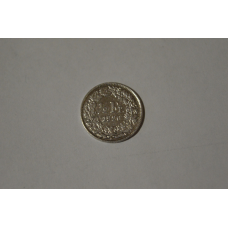Швейцарія 1/2 франк 1920 року, Гельвеція, срібло