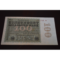 Німеччина, 100000000 марок (100 мільйонів), 1923 р. 123789