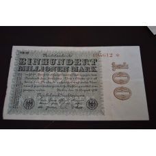 Німеччина, 100000000 марок (100 мільйонів), 1923 р. 195612