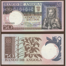Ангола / Angola 50 Escudos 1973 Pick 105 UNC