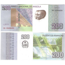 Ангола / Angola 200 Kwanzas 2012 UNC