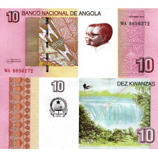 Ангола / Angola 10 Kwanzas 2012 Pick UNC