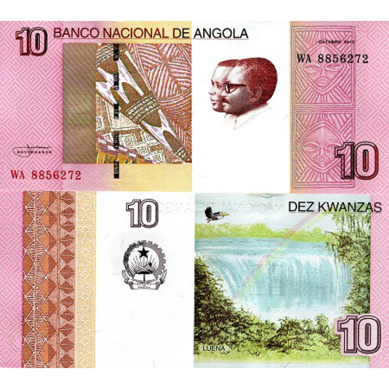 Ангола / Angola 10 Kwanzas 2012 Pick UNC Ангола / Angola 10 Kwanzas 2012 Pick UNC