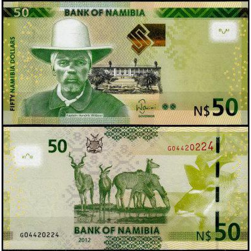 Намібія / Namibia 50 dollars 2016 Pick NEW UNC Намібія / Namibia 50 dollars 2016 Pick NEW UNC