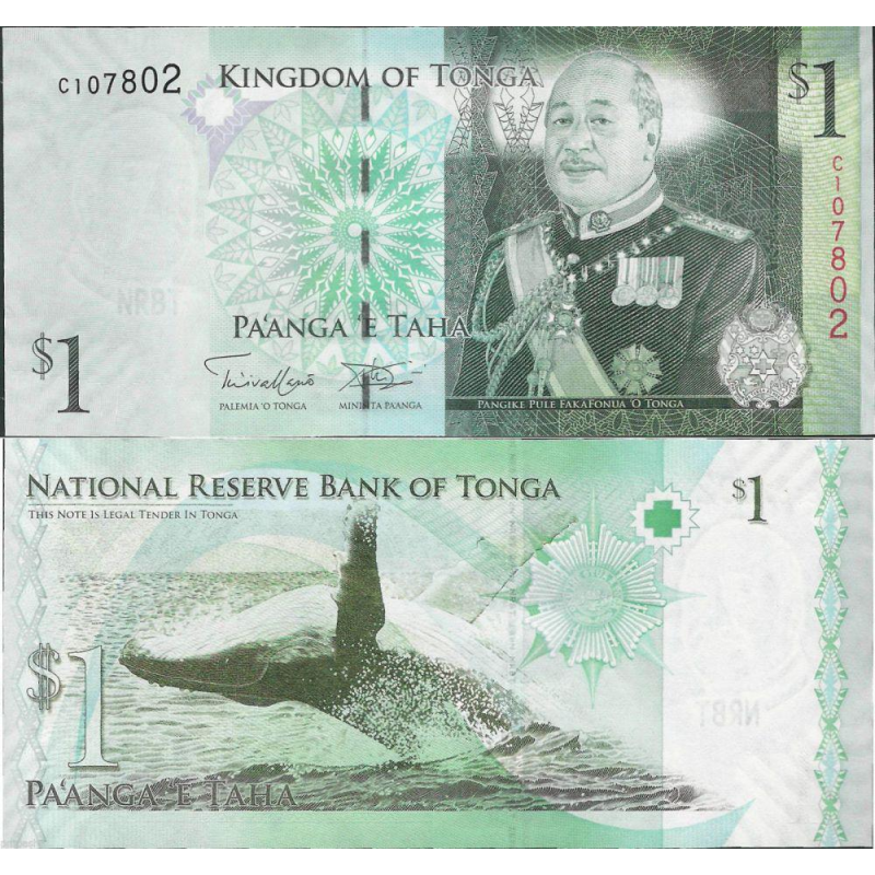 Тонга / Tonga 1 paanga 2014 Pick 37 UNC Тонга / Tonga 1 paanga 2014 Pick 37 UNC