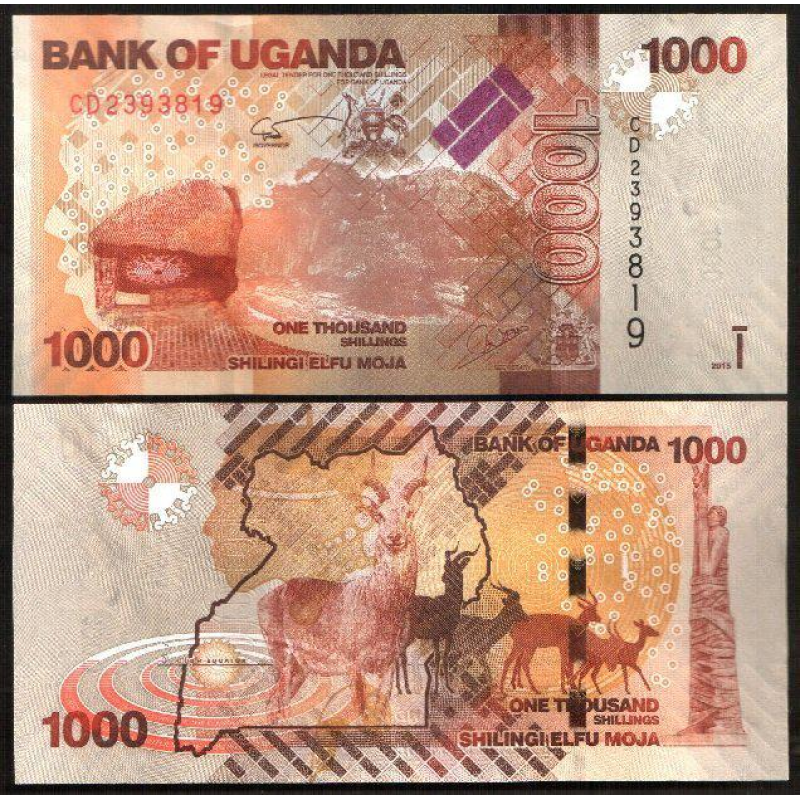 Uganda Уганда - 1000 Shillings 2017 UNC