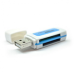 Універсальний кардрідер 4в1 MERLION CRD-5GR TF/Micro SD, USB2.0, OEM Q50 Універсальний кардрідер 4в1 MERLION CRD-5GR TF/Micro SD, USB2.0, OEM Q50