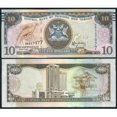 Тринідад і Тобаго 10 доларів 2006 (2015) P55 UNC