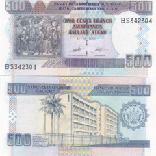 Бурунді / Burundi 500 francs 2013 Pick 45 UNC