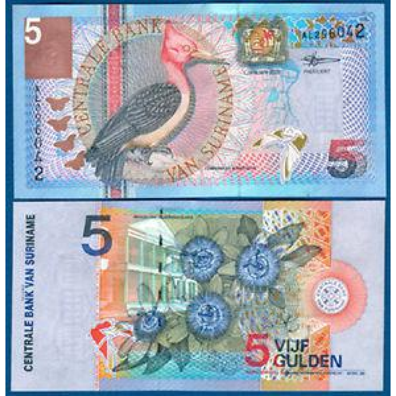 Сурінам/Suriname 5 Gulden 2000 Pick 146 UNC