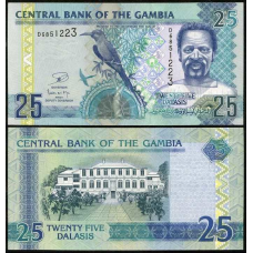 Gambia / Гамбія - 25 Dalasis 2013 - UNC