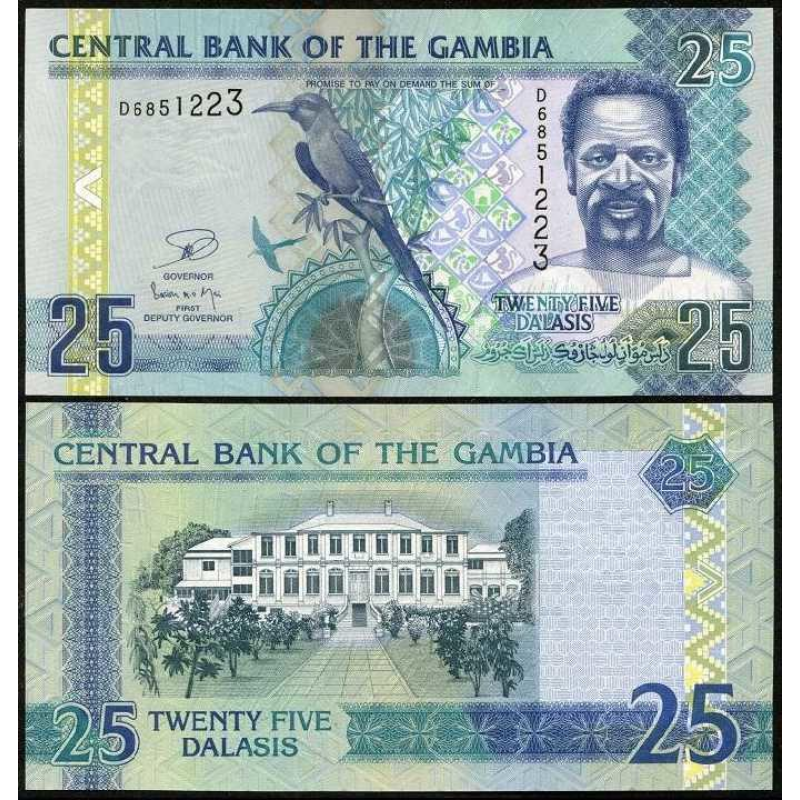 Gambia / Гамбія - 25 Dalasis 2013 - UNC